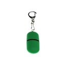 USB 2.0- флешка «Goutte Soft-touch» на 32 Гб каплевидной формы для нанесения логотипа