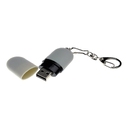 USB 3.0- флешка «Goutte Soft-touch» на 16 Гб каплевидной формы для нанесения логотипа