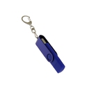 USB 3.0- флешка на 32 Гб с поворотным механизмом и дополнительным разъемом Type-C для нанесения логотипа