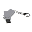 USB 2.0- флешка промо «Варуна» на 32 ГБ с поворотным механизмом для нанесения логотипа