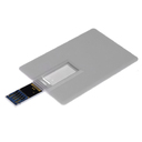 USB 3.0- флешка на 64 Гб в виде визитки, с раскладным чипом для нанесения логотипа
