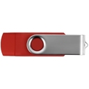 USB/micro USB-флешка на 16 Гб «Квебек OTG» для нанесения логотипа