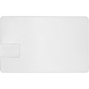 USB 2.0-флешка на 16 Гб «Card» в виде пластиковой карты  для нанесения логотипа