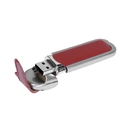 USB 2.0- флешка на 16 Гб с массивным классическим корпусом для нанесения логотипа