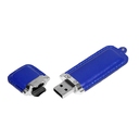 USB 2.0- флешка на 32 Гб классической прямоугольной формы для нанесения логотипа