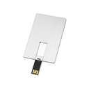 USB-флешка на 16 Гб «Card Metal» в виде металлической карты для нанесения логотипа