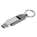 USB 2.0- флешка на 16 Гб в виде массивного брелока для нанесения логотипа