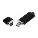 USB 3.0- флешка на 128 Гб классической прямоугольной формы для нанесения логотипа