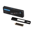 USB 2.0- флешка на 32 Гб c подсветкой логотипа «Hook LED» для нанесения логотипа