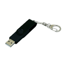 USB 3.0- флешка промо на 128 Гб с поворотным механизмом и однотонным металлическим клипом для нанесения логотипа