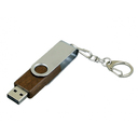 USB 3.0- флешка промо на 128 Гб с поворотным механизмом для нанесения логотипа