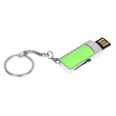 USB 2.0- флешка на 16 Гб с выдвижным механизмом и мини чипом для нанесения логотипа