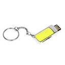 USB 2.0- флешка на 16 Гб с выдвижным механизмом и мини чипом для нанесения логотипа