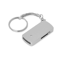 USB 2.0- флешка на 16 Гб с выдвижным механизмом и мини чипом для нанесения логотипа