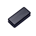 USB 2.0- флешка промо на 32 Гб прямоугольной формы, выдвижной механизм для нанесения логотипа