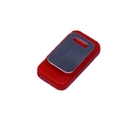 USB 2.0- флешка промо на 32 Гб прямоугольной формы, выдвижной механизм для нанесения логотипа