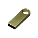 USB 2.0-флешка на 128 Гб с мини чипом и круглым отверстием для нанесения логотипа
