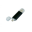 USB 2.0/micro USB- флешка на 64 Гб для нанесения логотипа