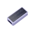USB 3.0- флешка промо на 64 Гб прямоугольной формы, выдвижной механизм для нанесения логотипа