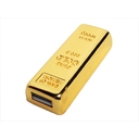 USB 3.0- флешка на 128 Гб в виде слитка золота для нанесения логотипа