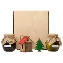 Подарочный набор «Decoration Deluxe» с двумя видами варенья для нанесения логотипа