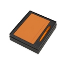 Подарочный набор Vision Pro soft-touch с ручкой и блокнотом А5 для нанесения логотипа
