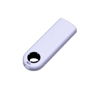 USB 3.0- флешка промо на 64 Гб прямоугольной формы, выдвижной механизм для нанесения логотипа