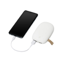Внешний аккумулятор в форме камня «Stone», 7800 mAh для нанесения логотипа