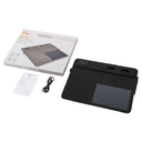 Многофункциональный коврик для мыши «Multi Pad» с беспроводной зарядкой и LCD экраном, 10 Вт для нанесения логотипа