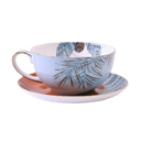 Набор чашка и блюдце «TEA SET TRO» для нанесения логотипа