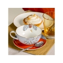 Набор чашка и блюдце «TEA SET TRO» для нанесения логотипа