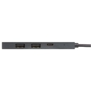 USB-хаб «Command» с коннектором 2-в-1 USB-C и USB-A, 2.0/3.0 для нанесения логотипа