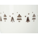 Кружка с прозрачной глазурью «Twinkling Trees» для нанесения логотипа