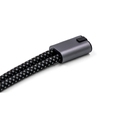 Ремешок-держатель для телефона с зарядным кабелем USB-C - USB-C «Lany Wristband Charge Eco» для нанесения логотипа