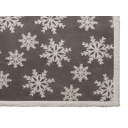 Плед Snowflake новогодний с капюшоном для нанесения логотипа