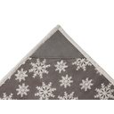 Плед Snowflake новогодний с капюшоном для нанесения логотипа