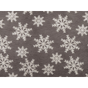 Плед Snowflake новогодний с капюшоном для нанесения логотипа