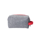 Косметичка из РПЕТ фетра с ручкой «Felt» для нанесения логотипа