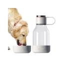 Бутылка для воды 2-в-1 «Dog Bowl Bottle» со съемной миской для питомцев, 1500 мл для нанесения логотипа