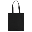 Cумка «Clip» из хлопка 340 г/м2 с застежкой из экокожи для нанесения логотипа