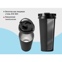 Вакуумная термокружка «Grant», soft-touch, тубус для нанесения логотипа
