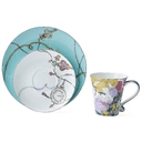 Набор чашка и блюдце «TEA SET ALICE» для нанесения логотипа