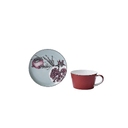 Набор чашка и блюдце «TEA SET 1 BLU» для нанесения логотипа