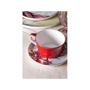 Набор чашка и блюдце «TEA SET 1 BLU» для нанесения логотипа