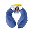 Подушка для путешествий с эффектом памяти, с капюшоном «Hooded Tranquility Pillow» для нанесения логотипа