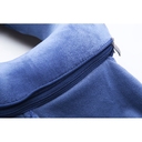 Подушка для путешествий с эффектом памяти, с капюшоном «Hooded Tranquility Pillow» для нанесения логотипа