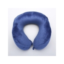Подушка для путешествий с эффектом памяти, с капюшоном «Hooded Tranquility Pillow» для нанесения логотипа