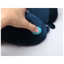 Подушка для путешествий со встроенным массажером «Massage Tranquility Pillow» для нанесения логотипа