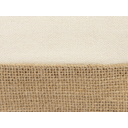 Косметичка «Jute» с ручкой из хлопка и джута для нанесения логотипа