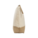 Косметичка «Jute» из хлопка и джута для нанесения логотипа